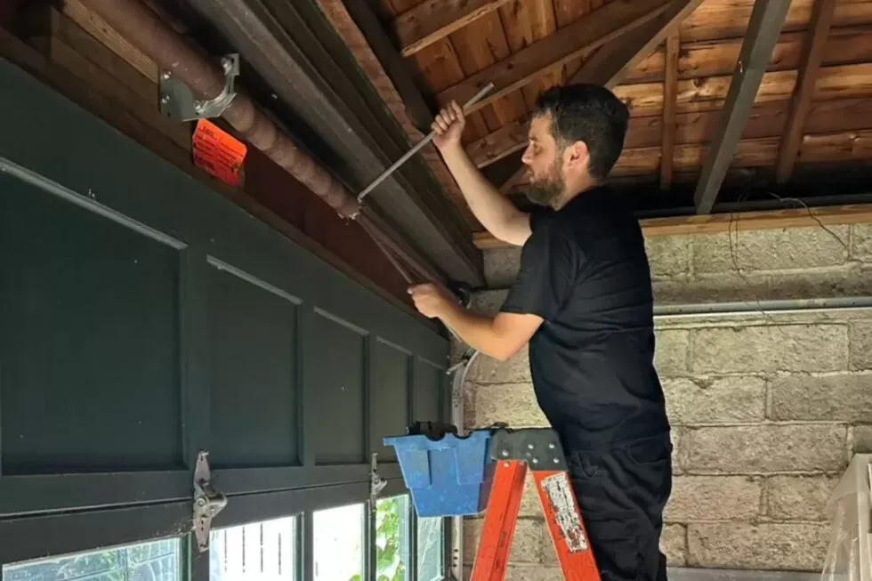 Garage Door Safety Inspection Complete Garage Door Spring Replacement in Needham Heights with full safety and balance inspection