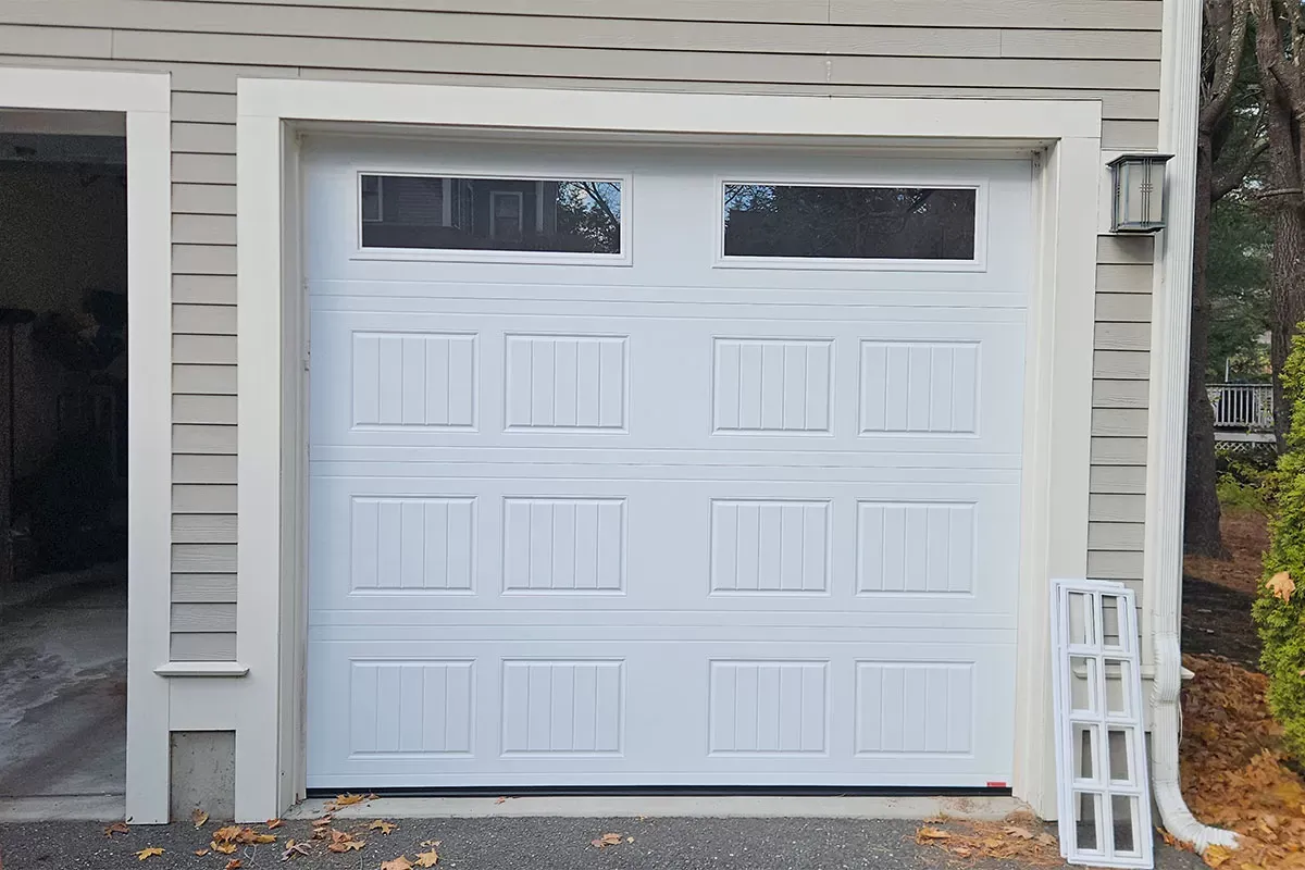 Residential Garage Door Repair Service Professional Garage Door Repair in Cambridge for a residential home with a damaged garage door